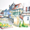 Atelier aquarelle d'après nature ou en plein air à Salies-de-Béarn