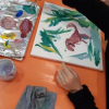 Atelier parent-enfant dessin et peinture