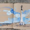 Stage carnet de voyage aquarelle sur l'Ile de Sein Bretagne