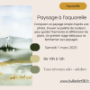 Paysage à l'aquarelle