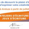 De nouveaux ateliers d'écriture dans le Gard à Anduze