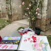 Stage aquarelle / carnet de voyage à l'Abbaye et jardins de Valloires