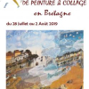 Stage de peinture et collage en Bretagne...