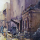 Aquarelle Thierry de Marichalar