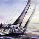 Aquarelle Thierry de Marichalar