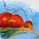 Nature morte pastel