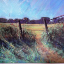  Avant l'orage, pastel sec, 60x80