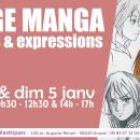 Stage de manga pour ado et pré ado à grasse :  apprend à dessiner les visages et les expressions