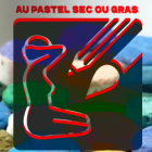 Dessiner et peindre un modèle vivant avec des pastels secs ou gras