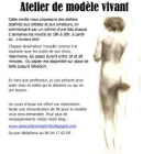 Atelier de modèle vivant