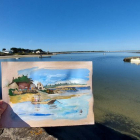 Spécial gouache sur format a4 à carnac