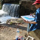 Creuse : stage peinture dessin pleine nature