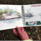 Aquarelle croquis carnet de voyage