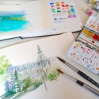 Cours d'aquarelle 2 fois par mois en soirée