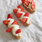 Atelier pâtisserie ados/adultes – éclairs chantilly fraise