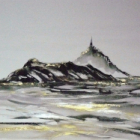 Stage aquarelle mai 2025 baie du mont saint michel avec patricia cabillon