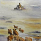 Stage aquarelle mai 2025 baie du mont saint michel avec patricia cabillon