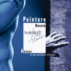 Stage dessin peinture en noir et blanc avec modèles vivants