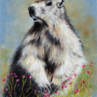 Stage pastel sec : marmotte