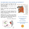 Du texte dans mes carnet...Je me lache !