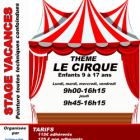Sous le chapiteau, les peintres en herbe font leur cirque !!