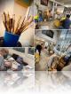 Forfait libre de 4 ou 10 cours de dessin et/ou peinture. Atelier Des Passerelles Penvenan (Côtes-d'Armor).